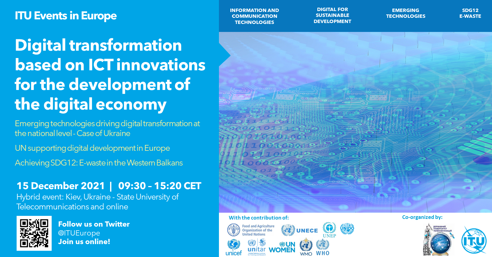 Digital transformation based on ICT innovations for the development of